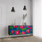 SPRING THOUGHTS 3-Door Sideboard in Black Finish