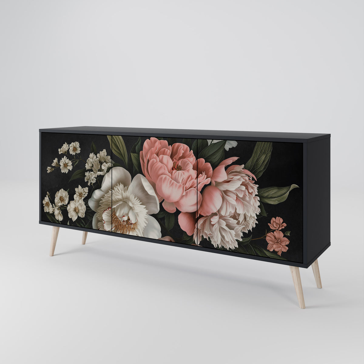 LUSH ELEGANCE 3-türiges Sideboard