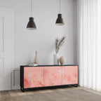 CRANE DANCE 3-Door Sideboard in Black Finish