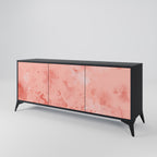 CRANE DANCE 3-Door Sideboard in Black Finish