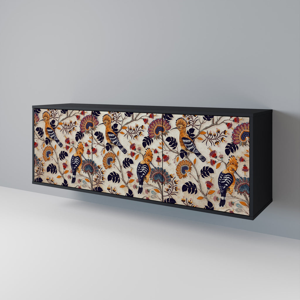 EMINENT HOOPOE 3-türiges Sideboard in Schwarz