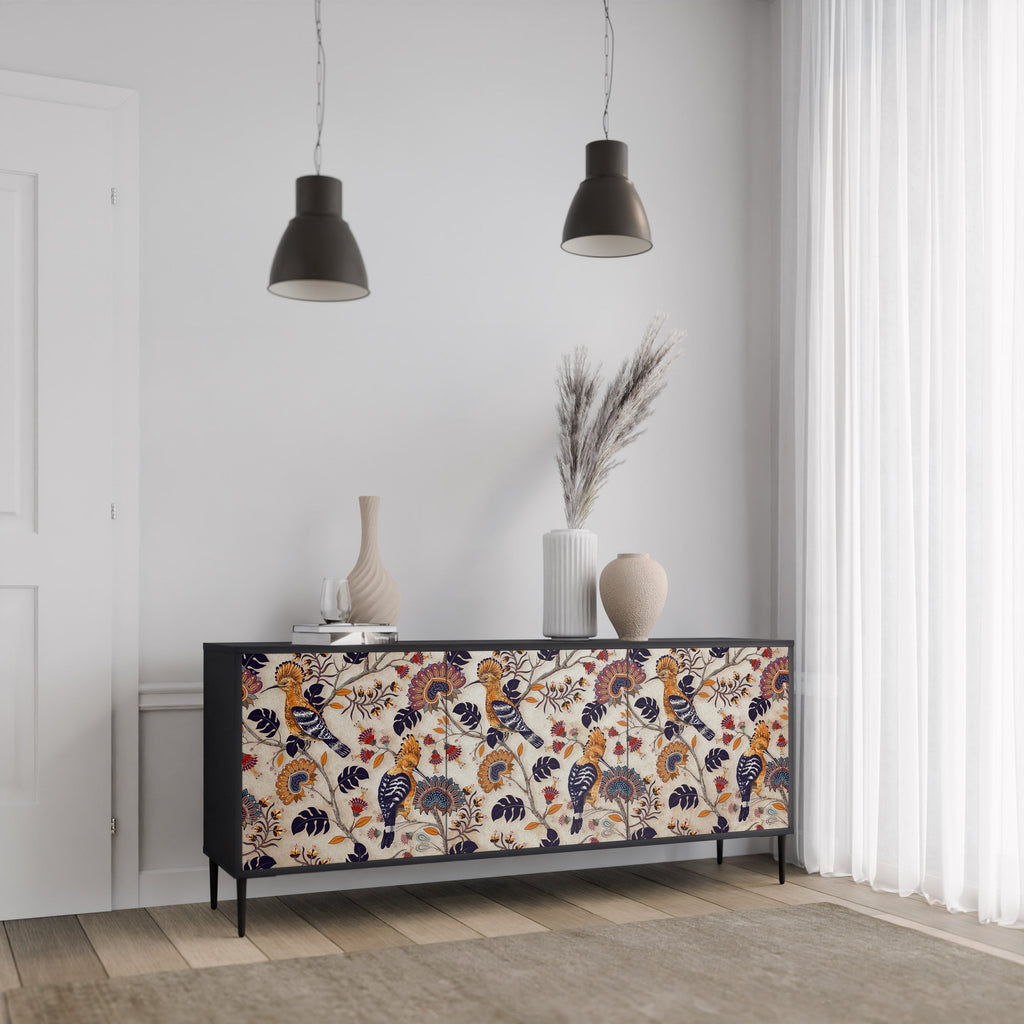 EMINENT HOOPOE 3-türiges Sideboard in Schwarz