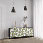 SEEDLING SONGBIRD 3-Door Sideboard in Black Finish