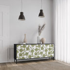 SEEDLING SONGBIRD 3-Door Sideboard in Black Finish
