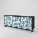 WATERSPOUT SONGIBIRD 3-Door Sideboard in Black Finish