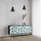 WATERSPOUT SONGIBIRD 3-Door Sideboard in Black Finish