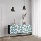 WATERSPOUT SONGIBIRD 3-Door Sideboard in Black Finish
