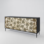 ALMONDINE SONGBIRD Sideboard mit 3 Türen in Schwarz
