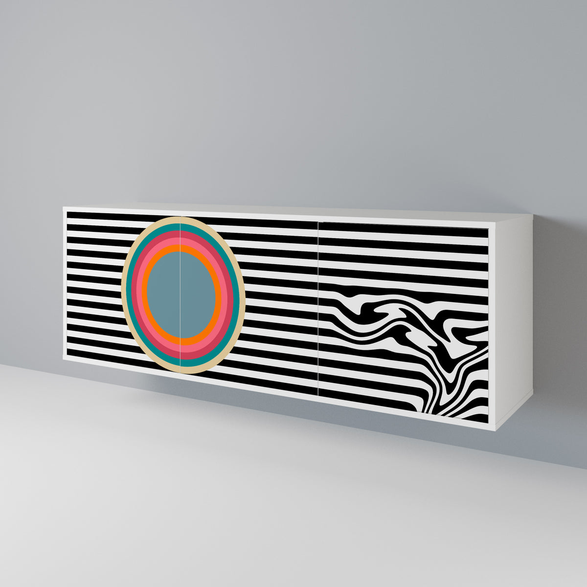SPECTRA SHOWCASE 3-türiges Sideboard