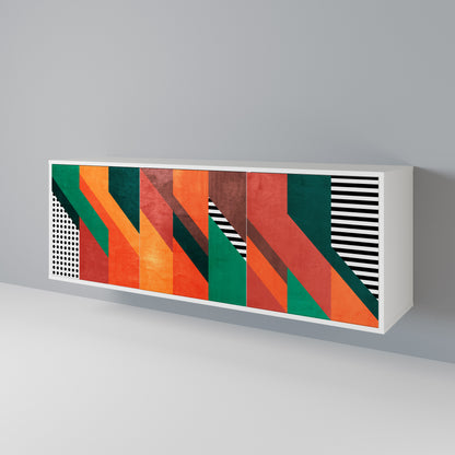 MAKESHIFT ARTISTRY 3-türiges Sideboard