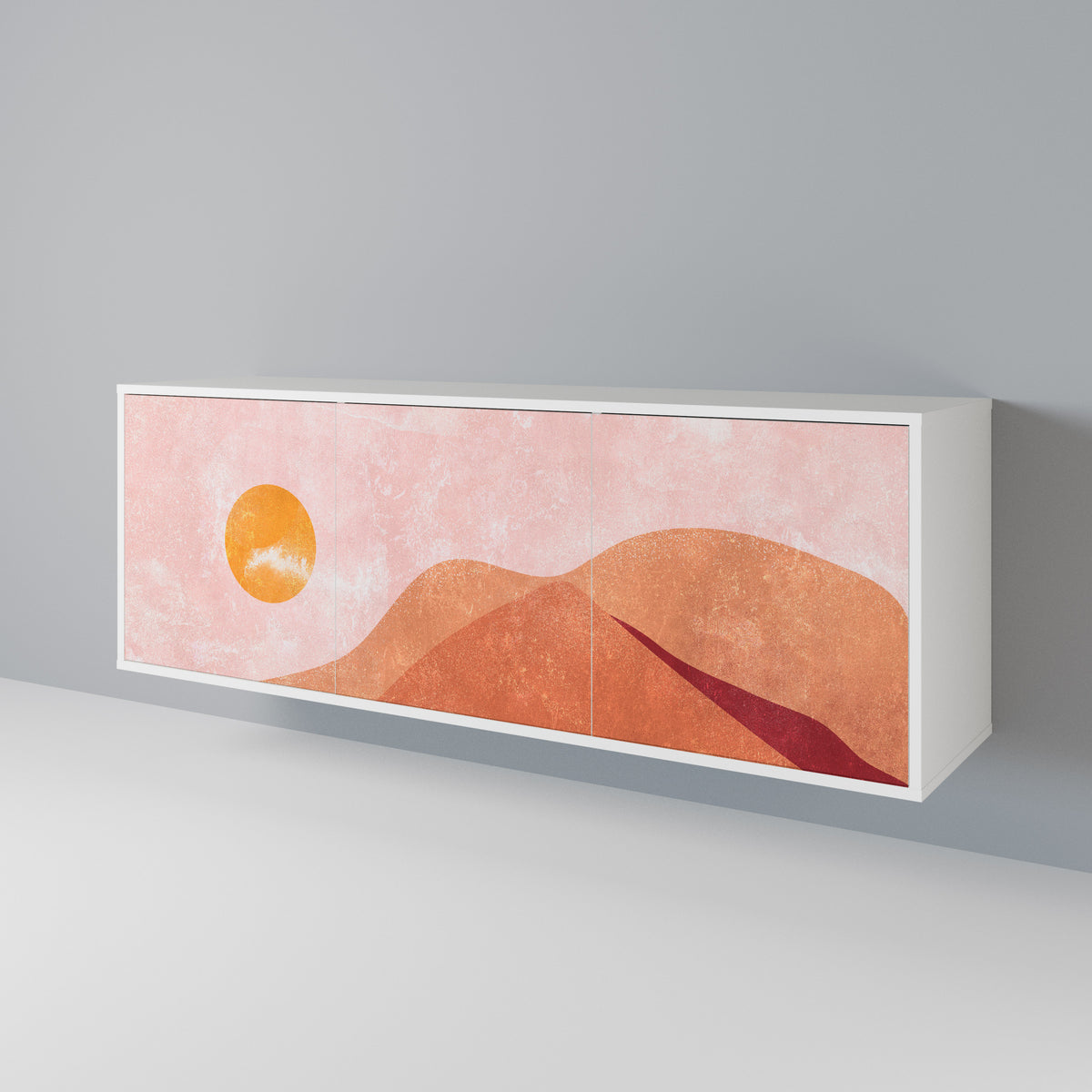 LUMINOUS SUNLIGHT 3-türiges Sideboard