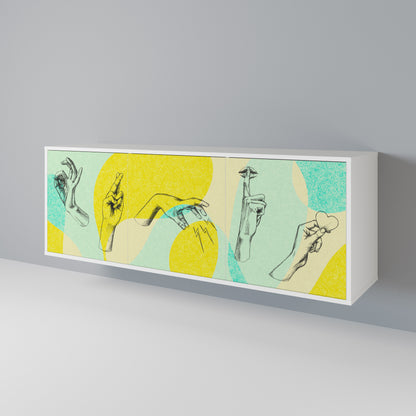 BODY LANGUAGE 3-türiges Sideboard