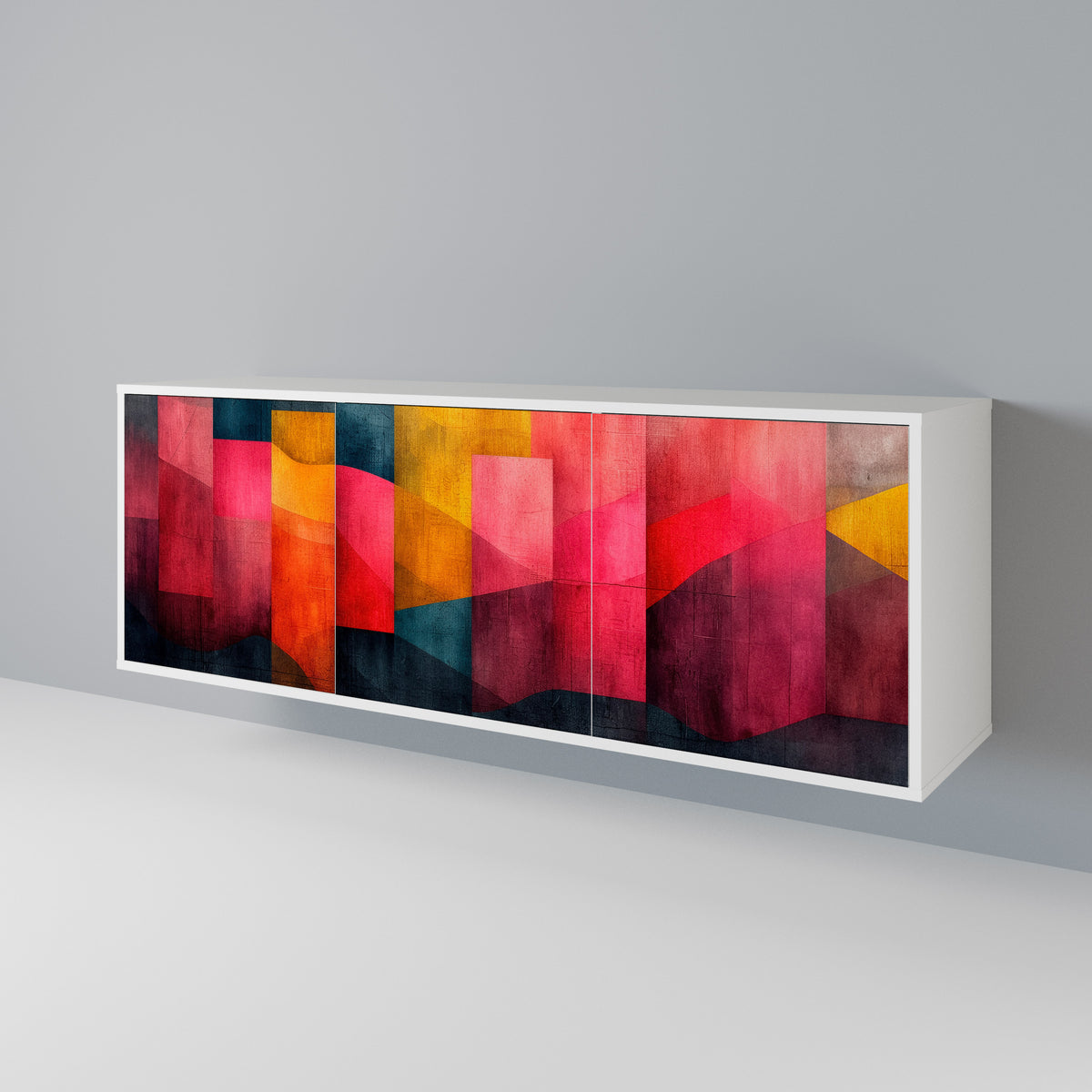 COLORFUL SOUNDS 3-Door Sideboard