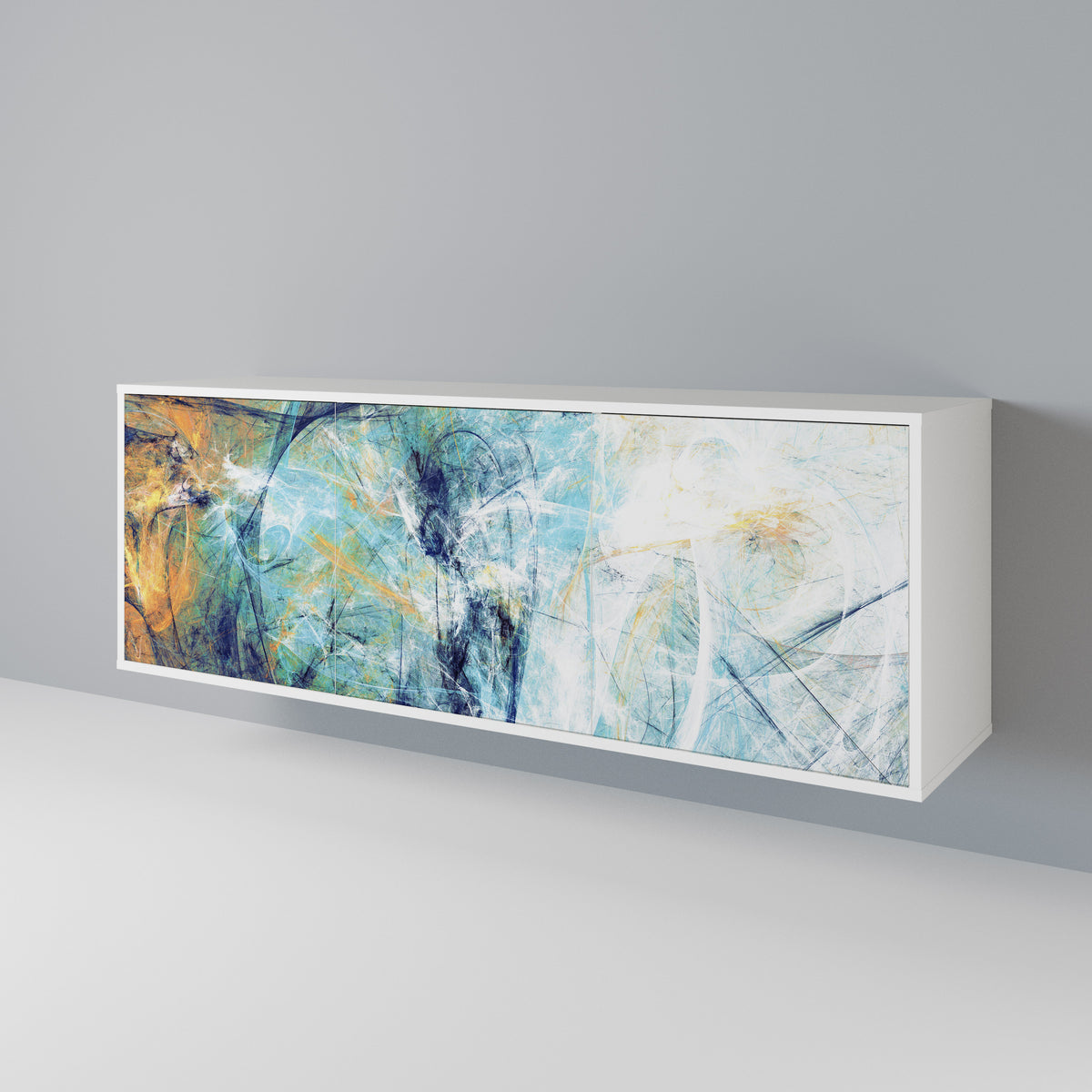 ABSTRACT THOUGHTS 3-türiges Sideboard