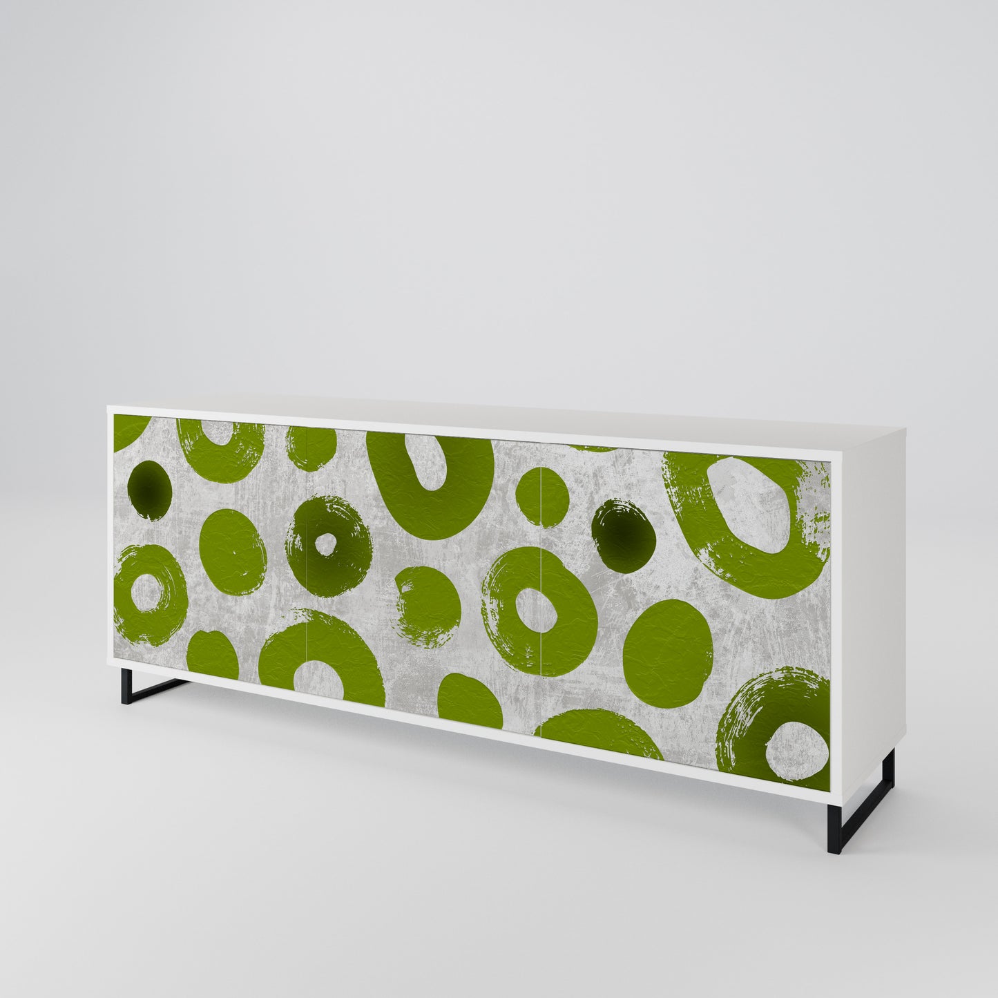 GREEN RHAPSODY 3-türiges Sideboard