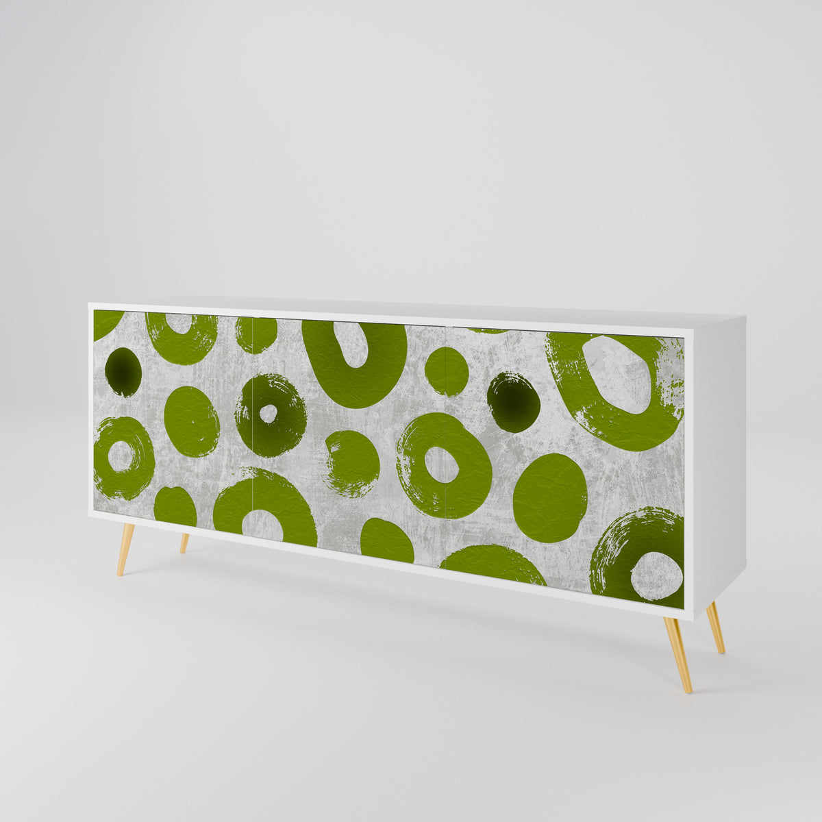 GREEN RHAPSODY 3-türiges Sideboard