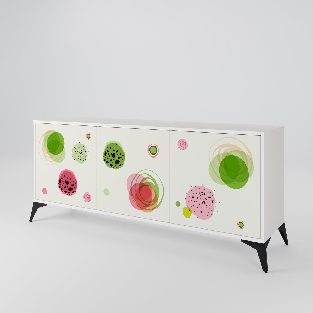 COLORFUL COSMOS 3-türiges Sideboard