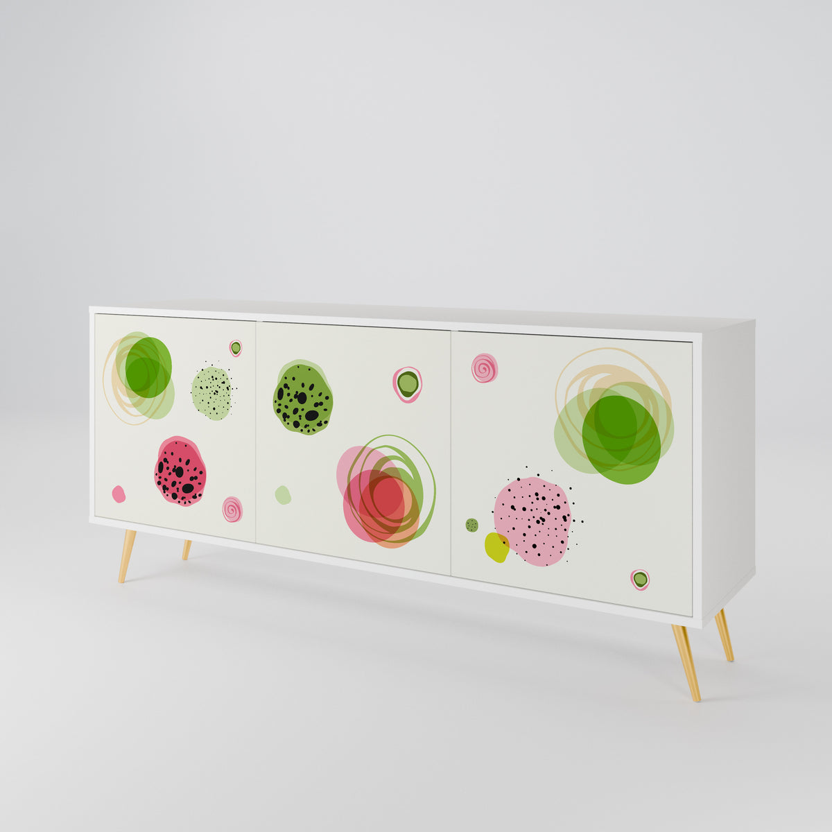 COLORFUL COSMOS 3-türiges Sideboard