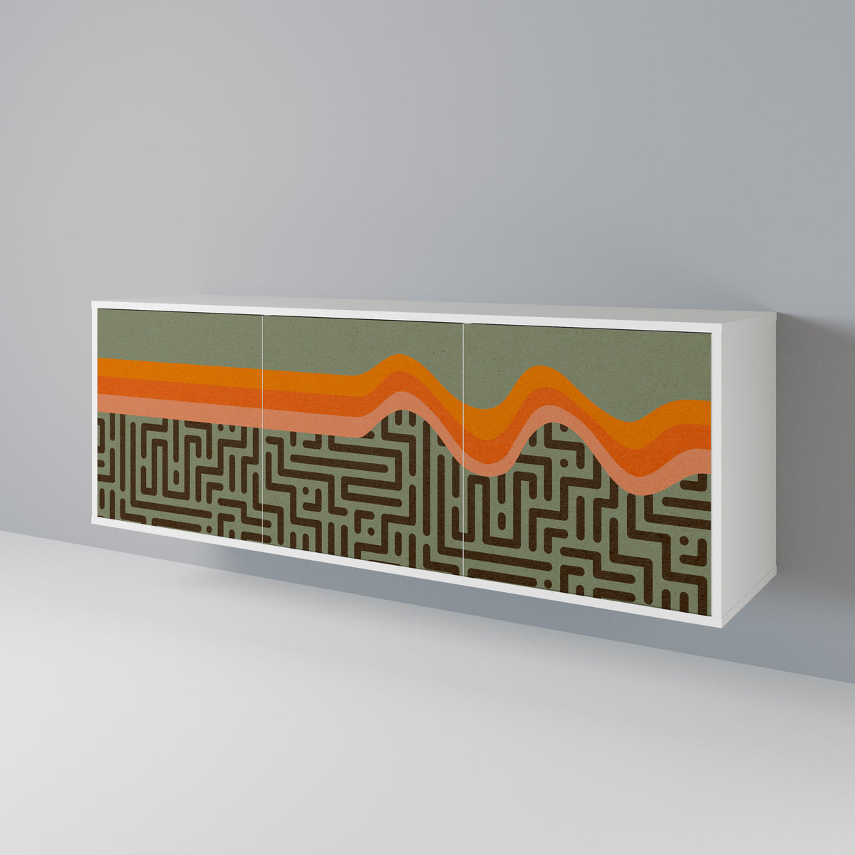 SIMPLE SOLUTIONS 3-türiges Sideboard