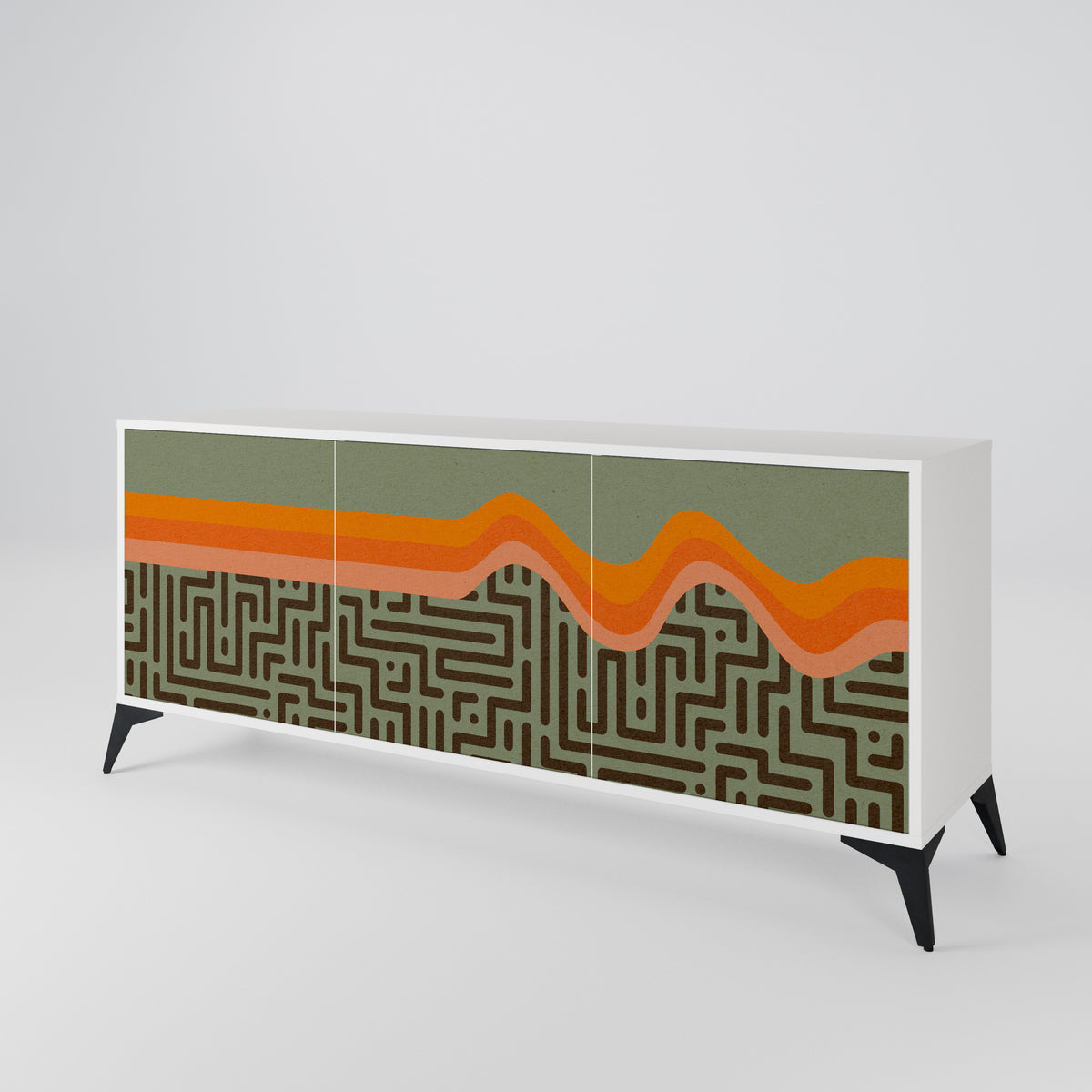 SIMPLE SOLUTIONS 3-türiges Sideboard
