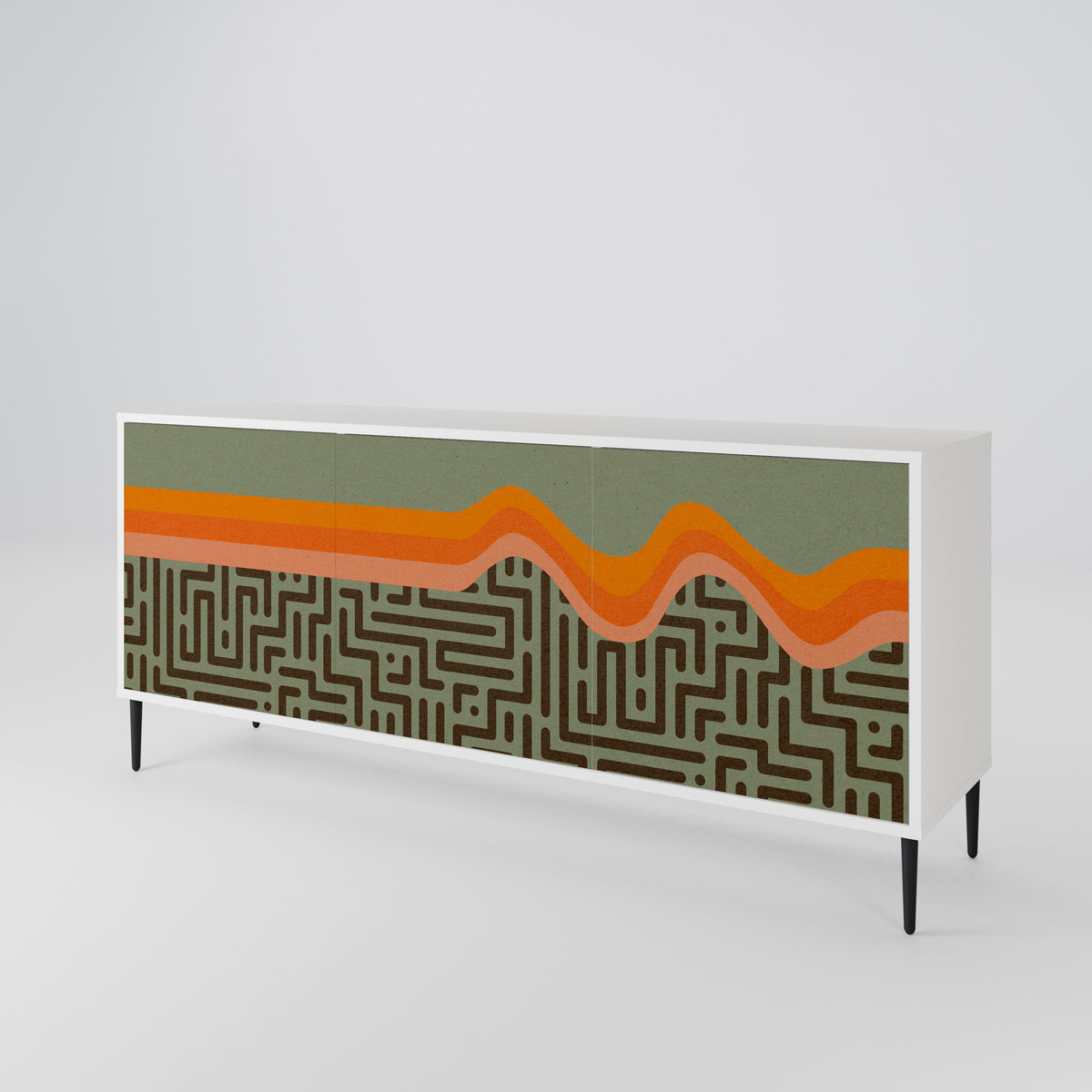 SIMPLE SOLUTIONS 3-türiges Sideboard