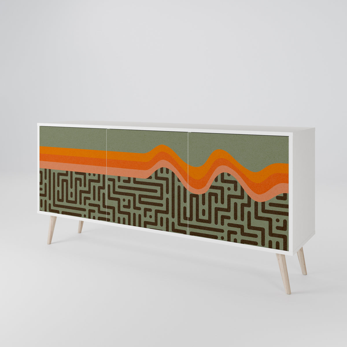 SIMPLE SOLUTIONS 3-türiges Sideboard