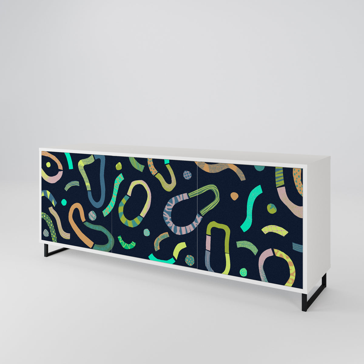 CONTRAST DANCE 3-türiges Sideboard