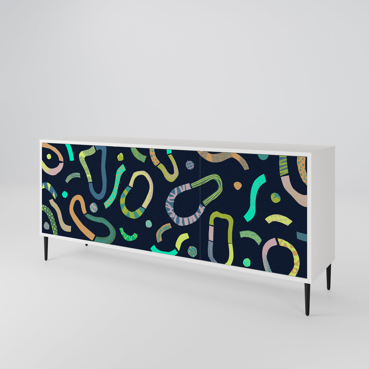 CONTRAST DANCE 3-türiges Sideboard