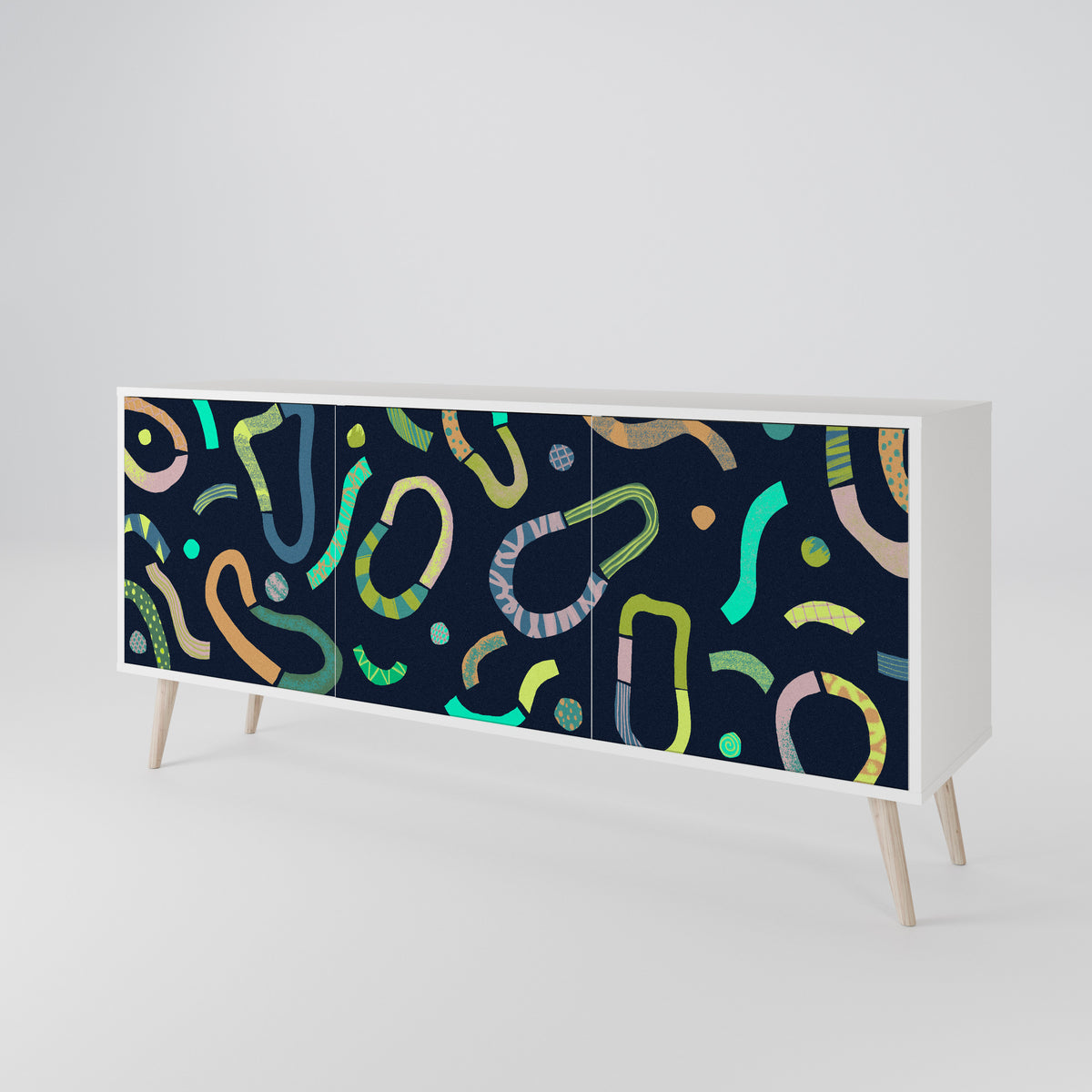 CONTRAST DANCE 3-türiges Sideboard