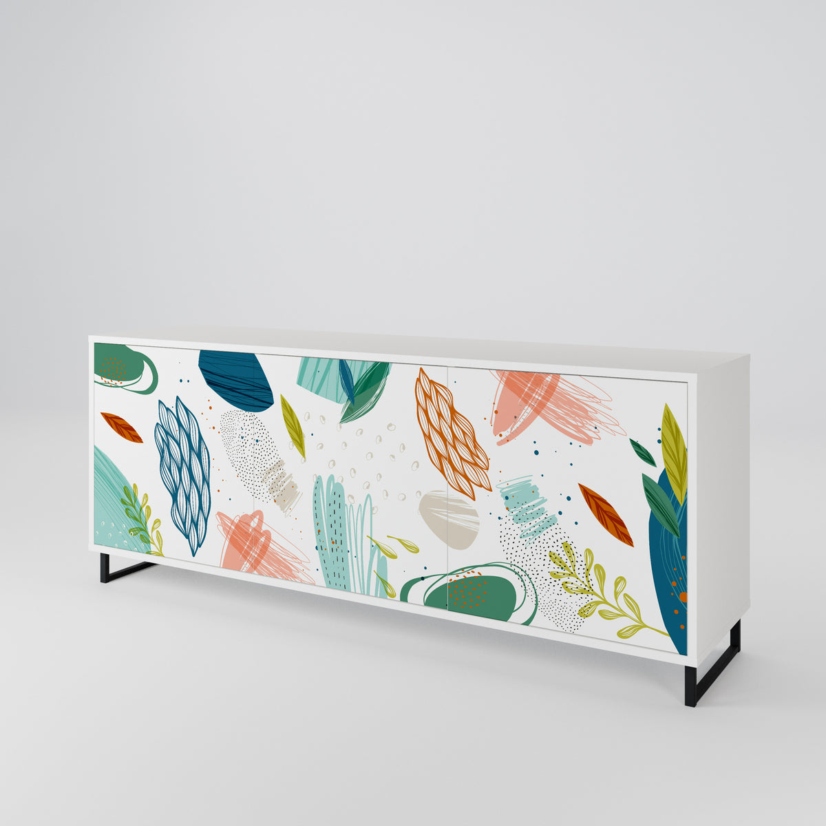 BOTANICAL HURRICANE 3-türiges Sideboard