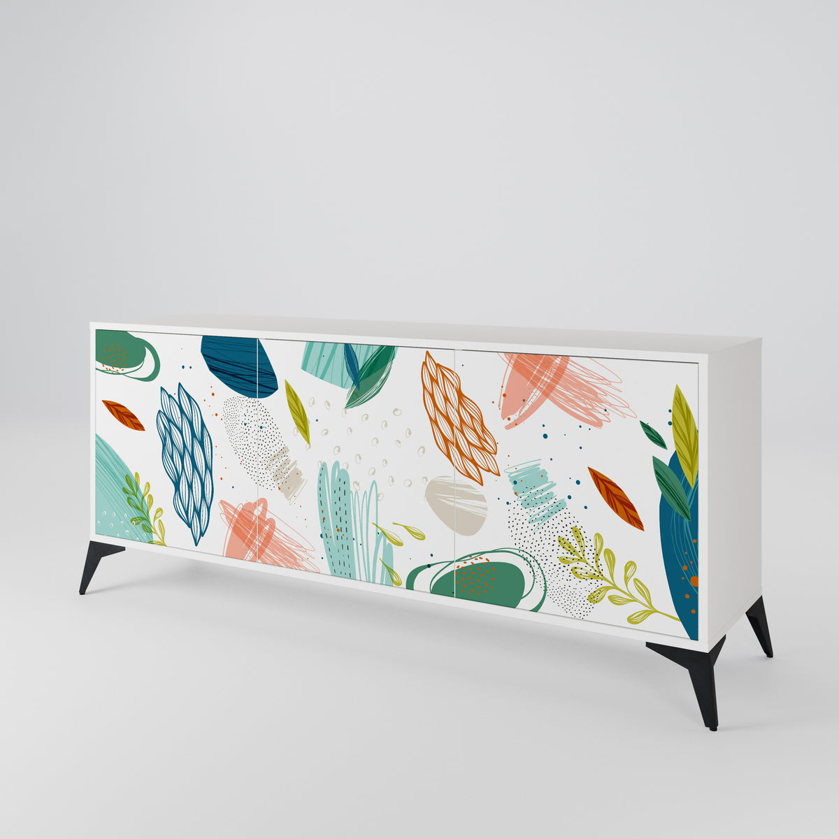 BOTANICAL HURRICANE 3-türiges Sideboard