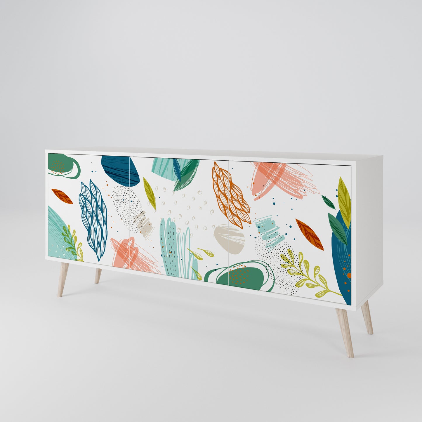 BOTANICAL HURRICANE 3-türiges Sideboard