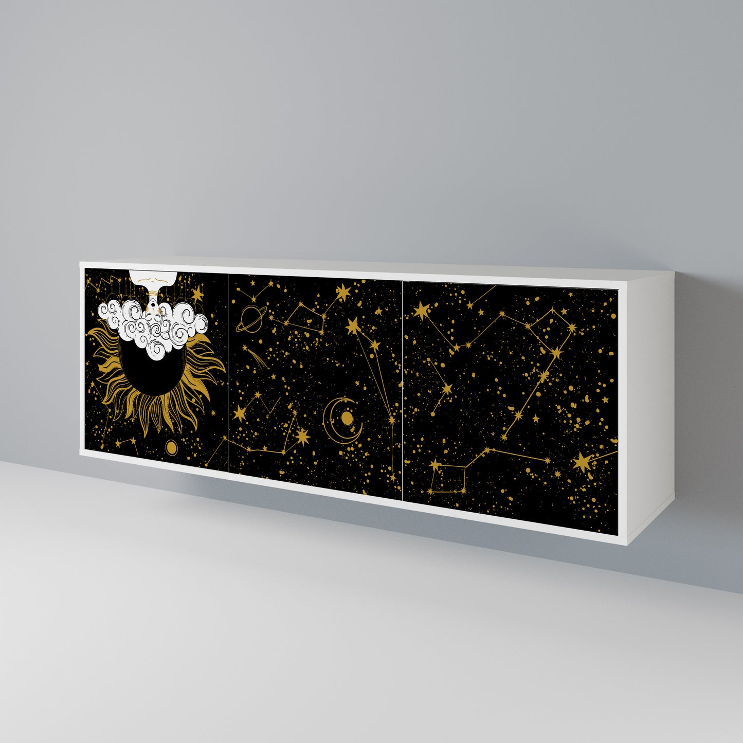 STELLAR CONSTELLATIONS 3-türiges Sideboard