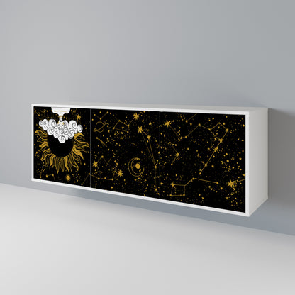 STELLAR CONSTELLATIONS 3-türiges Sideboard