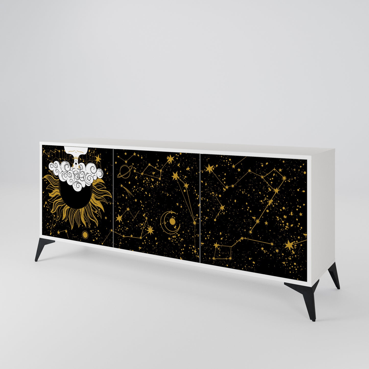 STELLAR CONSTELLATIONS 3-türiges Sideboard