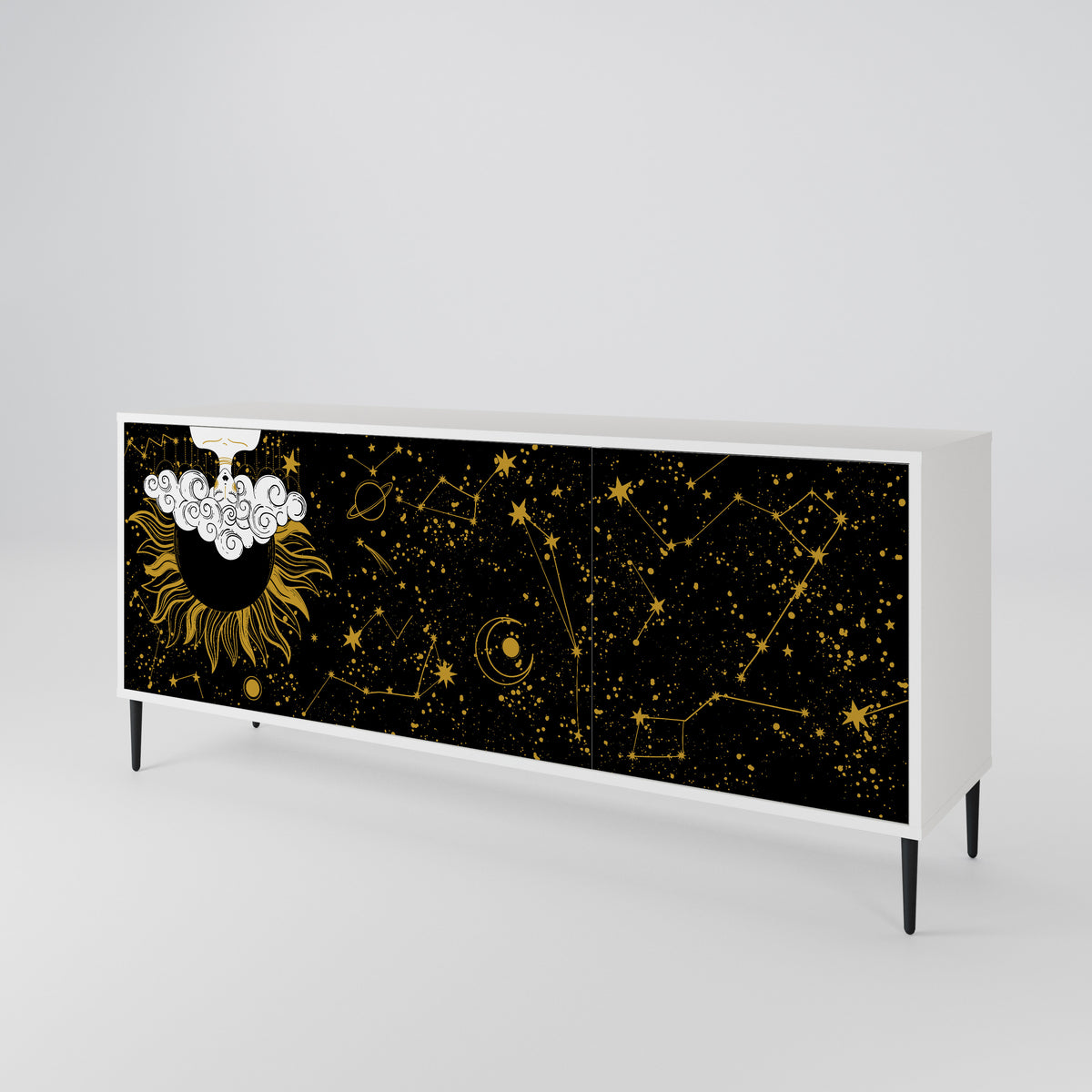 STELLAR CONSTELLATIONS 3-türiges Sideboard