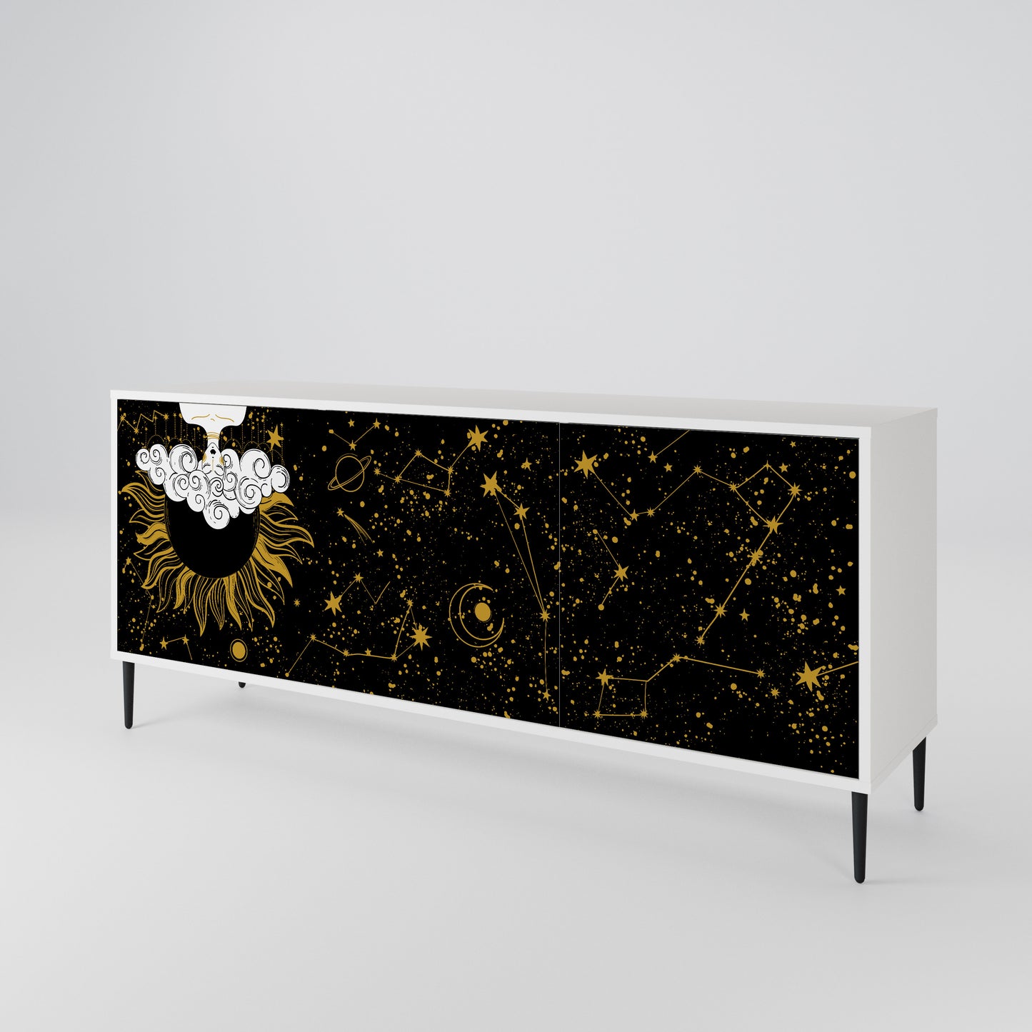 STELLAR CONSTELLATIONS 3-türiges Sideboard