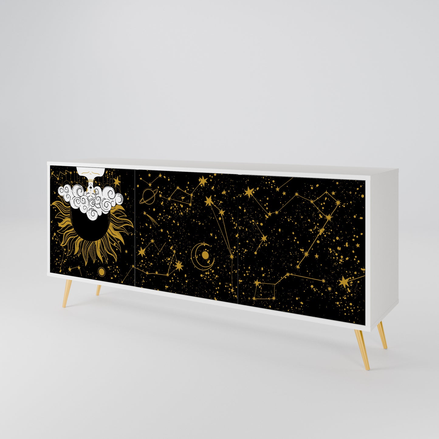 STELLAR CONSTELLATIONS 3-türiges Sideboard