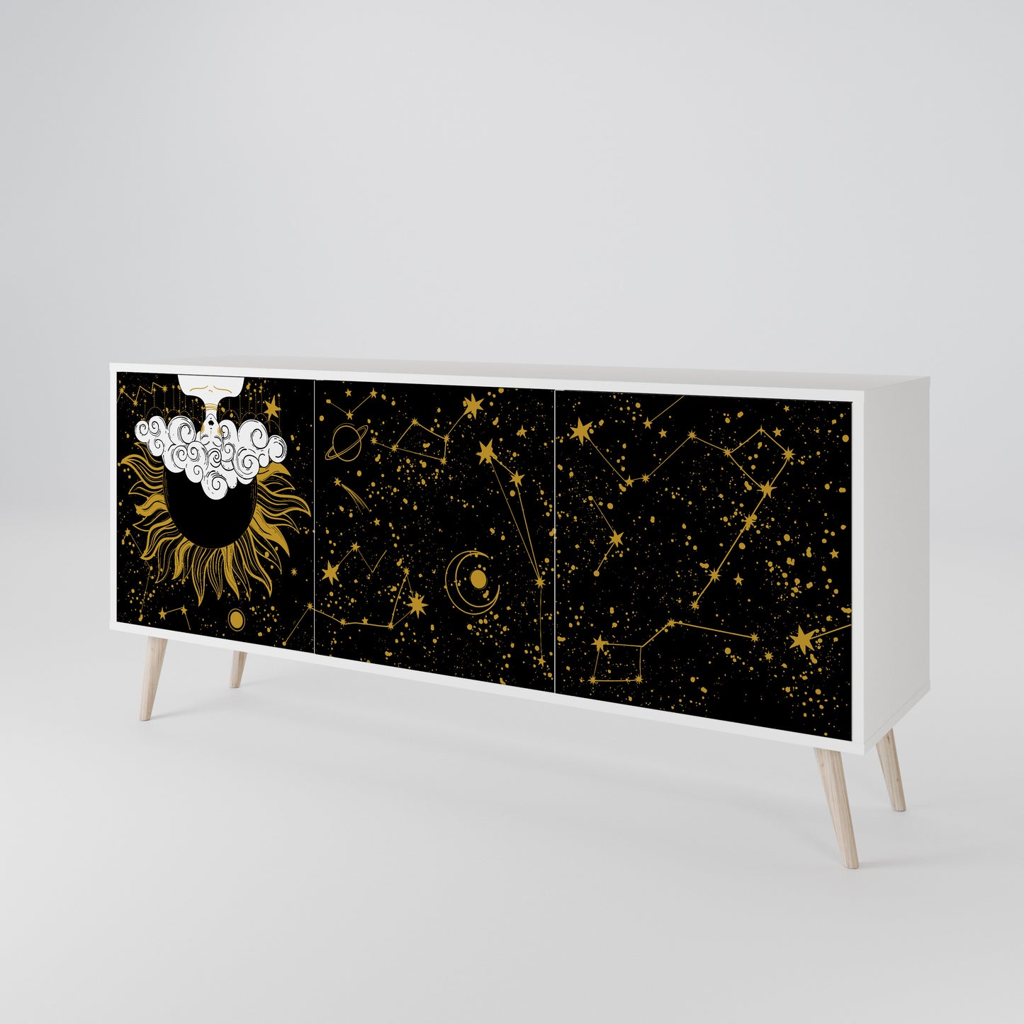 STELLAR CONSTELLATIONS 3-türiges Sideboard