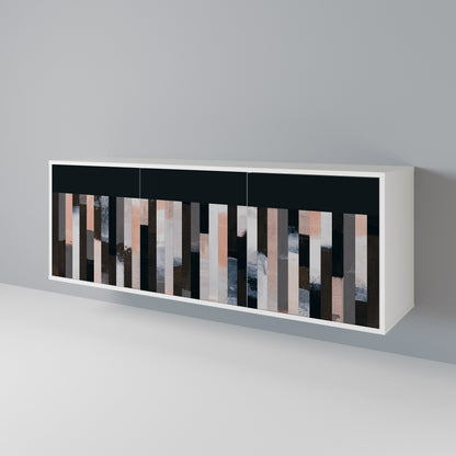 COLLAGE OF RECTANGLES 3-türiges Sideboard