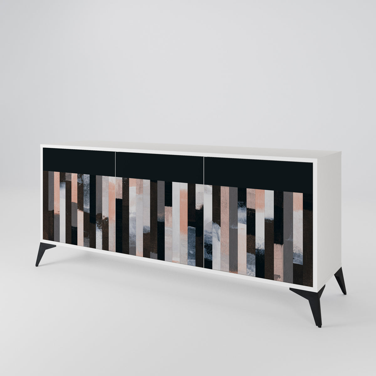 COLLAGE OF RECTANGLES 3-türiges Sideboard