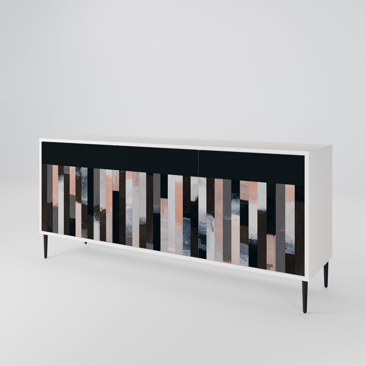 COLLAGE OF RECTANGLES 3-türiges Sideboard