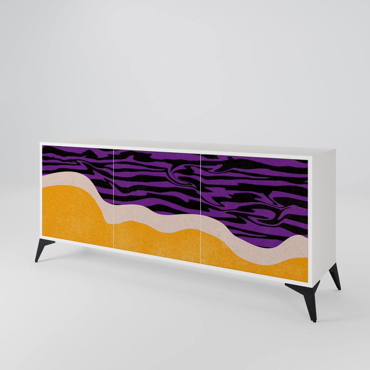 INDEPENDENT BORDER 3-türiges Sideboard