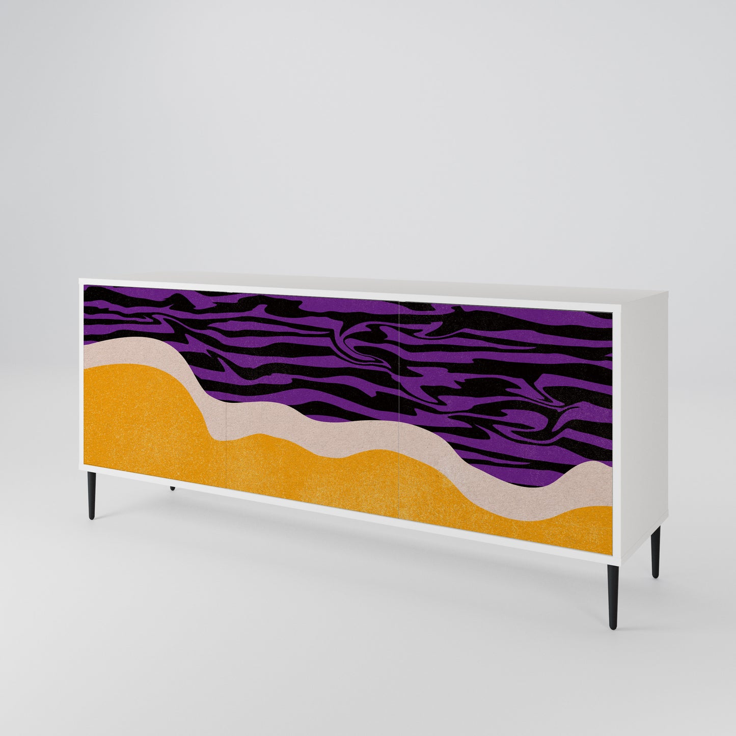 INDEPENDENT BORDER 3-türiges Sideboard