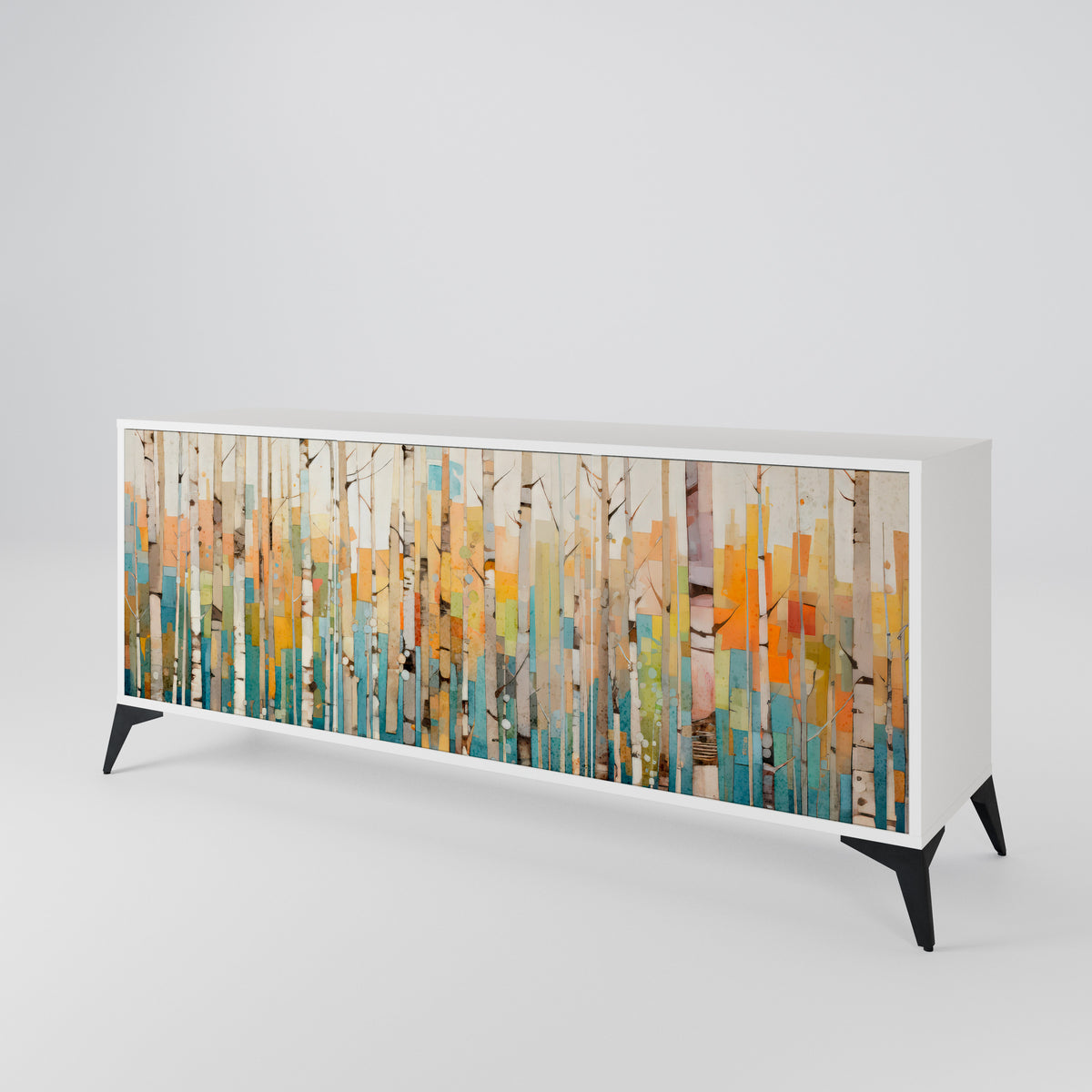 BIRCH KALEIDOSCOPE 3-türiges Sideboard