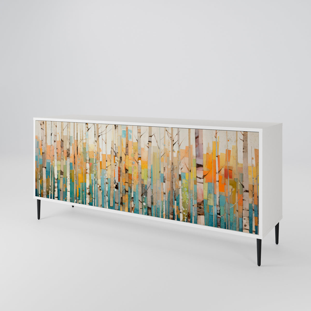 BIRCH KALEIDOSCOPE 3-türiges Sideboard