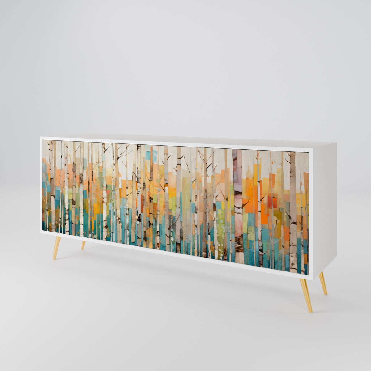 BIRCH KALEIDOSCOPE 3-türiges Sideboard