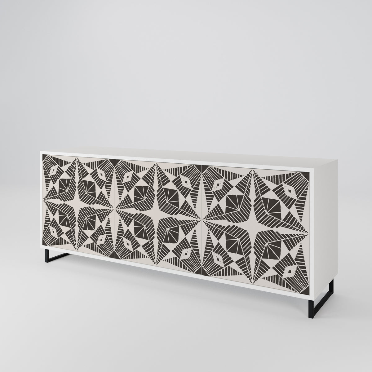 MONOCHROME NEXUS 3-türiges Sideboard