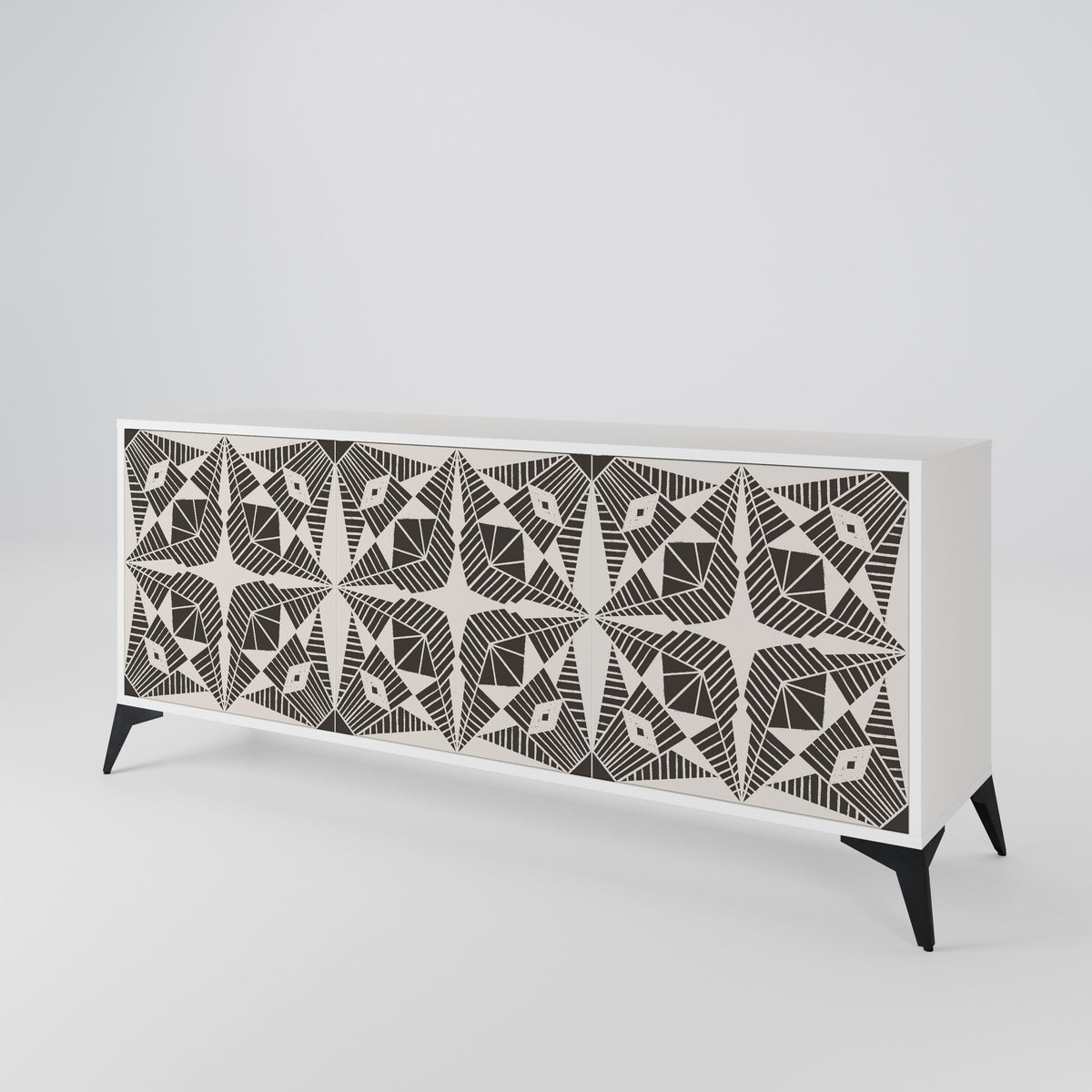 MONOCHROME NEXUS 3-türiges Sideboard