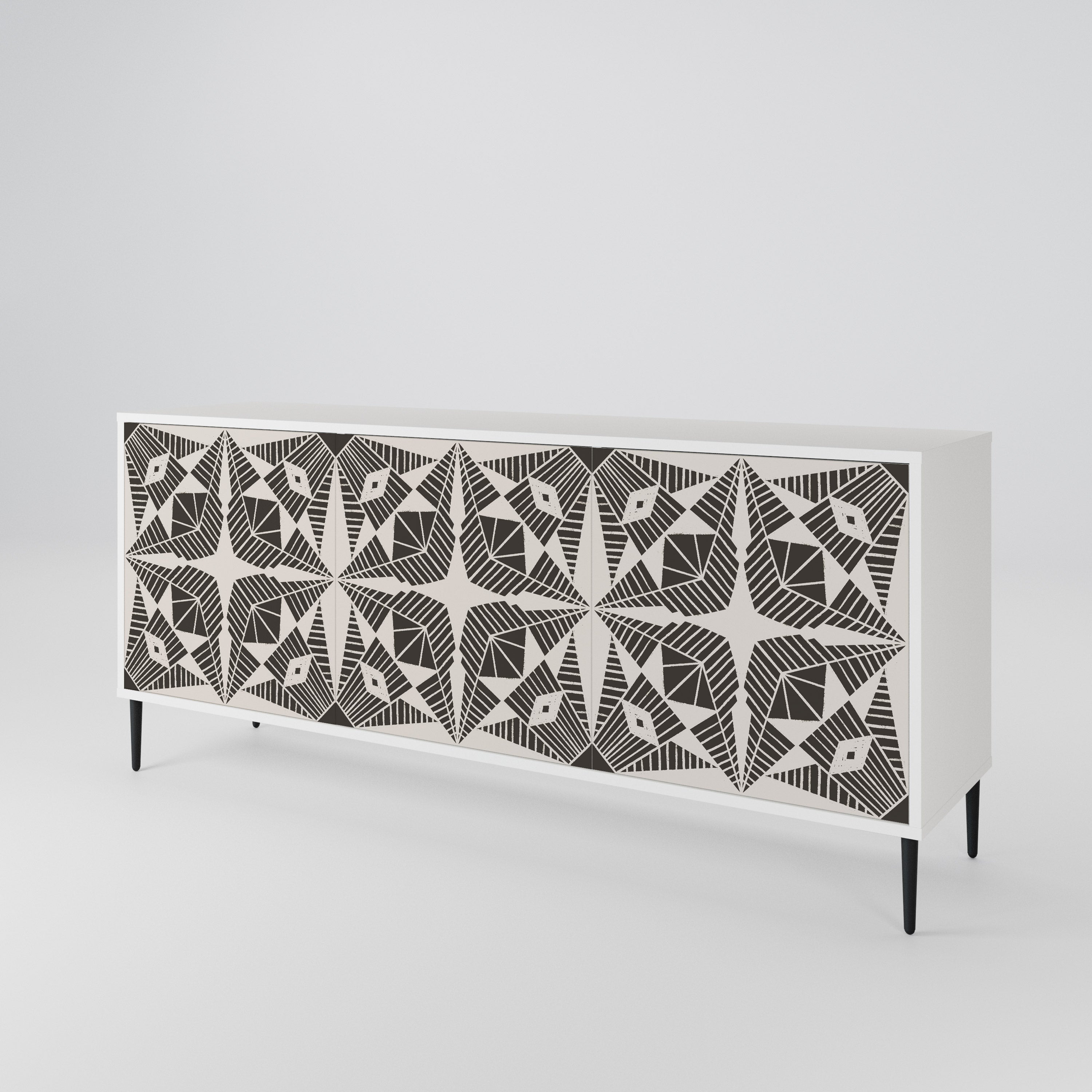 MONOCHROME NEXUS 3-Door Sideboard